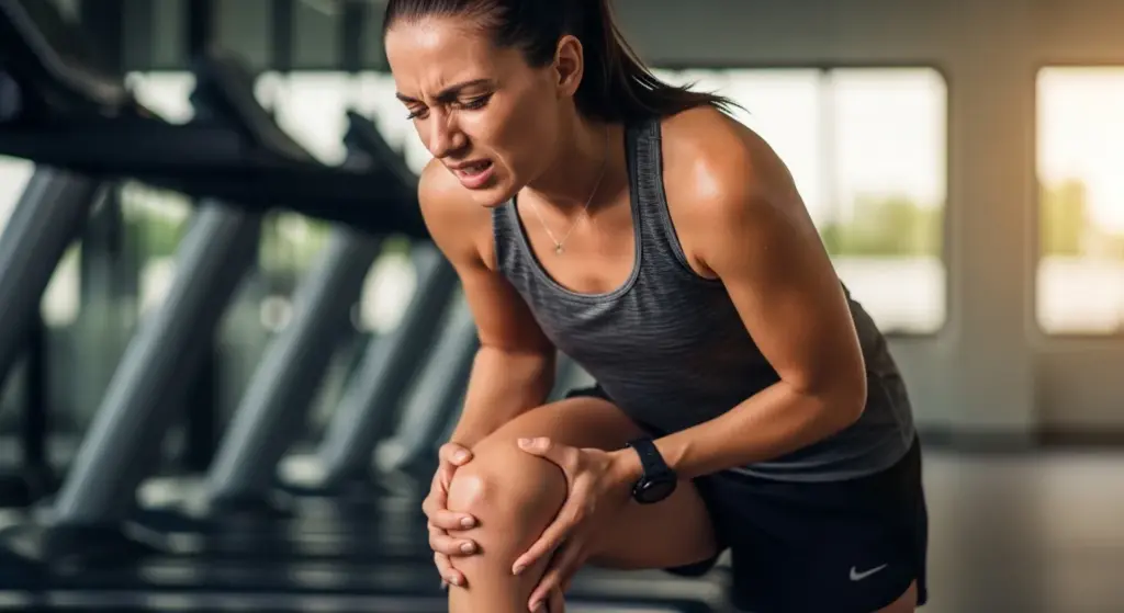 dolor de rodilla y Aquiles en atleta de HYROX