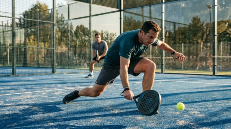 Lesiones por pádel en 2026 y movimientos que afectan rodilla, codo y hombro