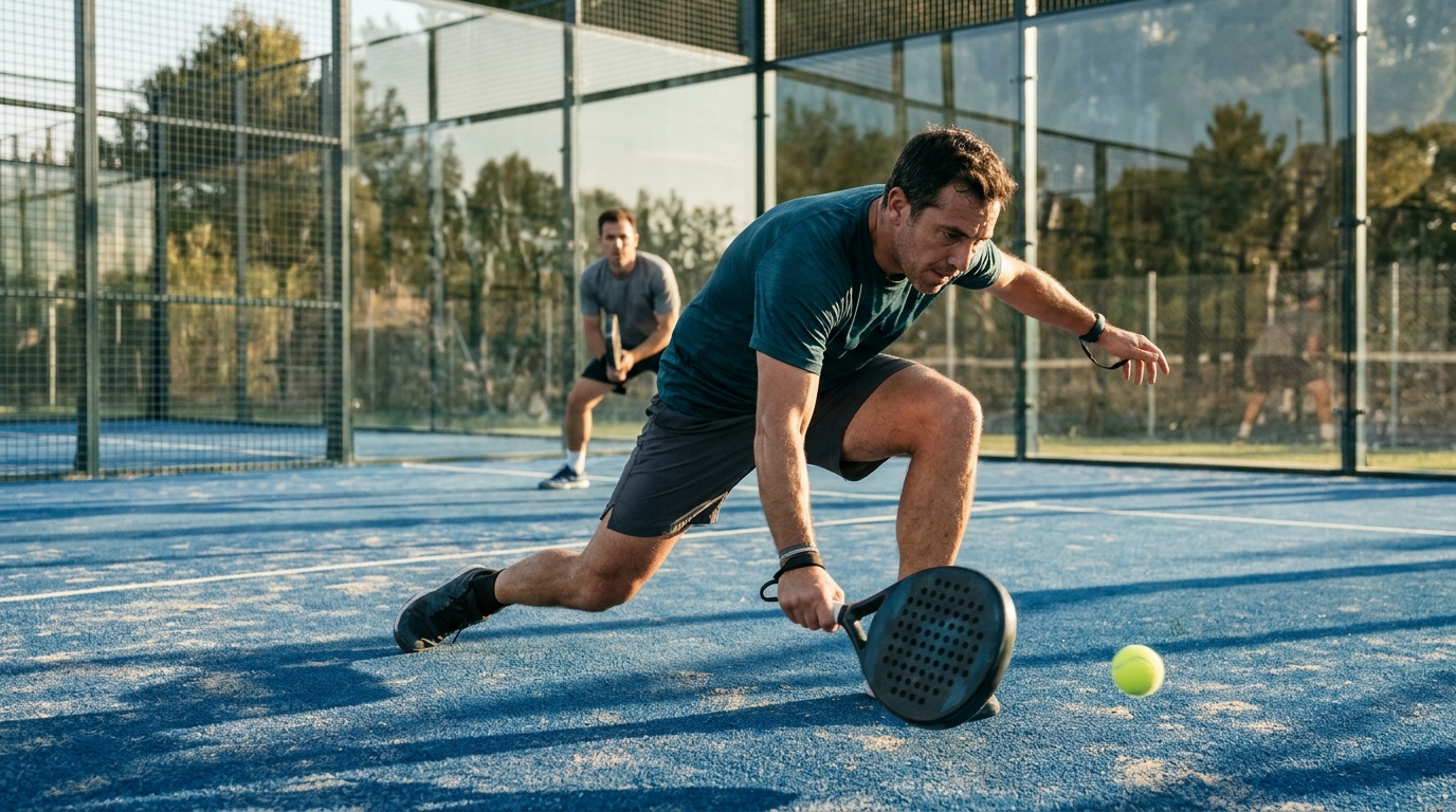 Lesiones por pádel en 2026 y movimientos que afectan rodilla, codo y hombro